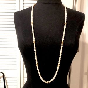 🌈3/$20 OLCI Vintage faux pearls necklace